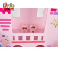 Cutely Designed Pink Beautiful Castle Princess Toys For Kids